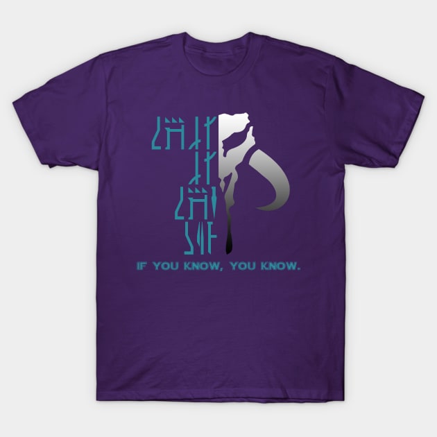 Mandalorian Saying: this is the way T-Shirt by The Lost Flix